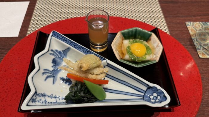 京・ＹＵＮＯＨＡＮＡＲＥＳＯＲＴ翠泉「和食ディナー」